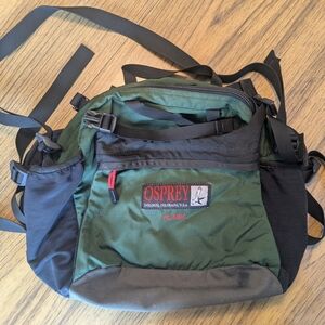 Osprey Flash Green and Black Belt Bag